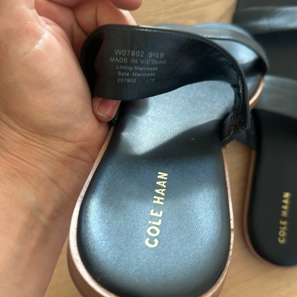 Cole Haan black sandals 9.5 Women’s - Picture 3 of 3